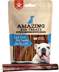 Amazing Dog Treats Beef Esophagus Stick Jerky Dog Treats, 15 count