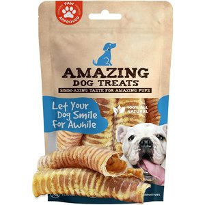 Amazing Dog Treats Beef Trachea Dog Treats, 2 count