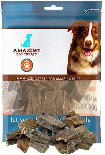Amazing Dog Treats Crunchy Beef Liver Dog Treats, 8-oz bag slide 1 of 7