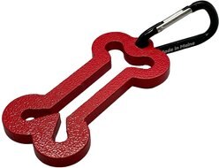 Bag Bonz Aluminum Dog Poop Bag Holder, Red slide 1 of 3