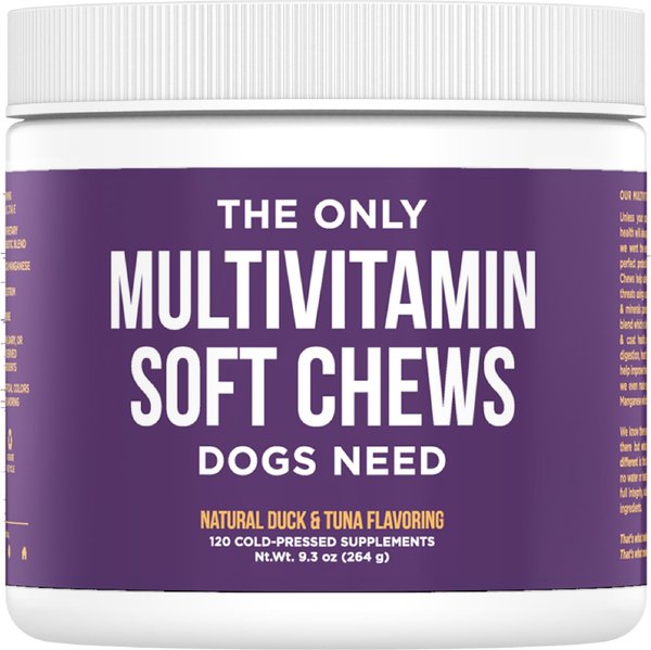 Natural Rapport The Only Hemp Multivitamin Soft Chews Dogs Need, 120 count slide 1 of 5