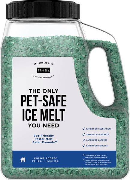 Natural Rapport The Only Dog & Cat Pet-Safe Ice Melt, Green, 10 pound slide 1 of 6