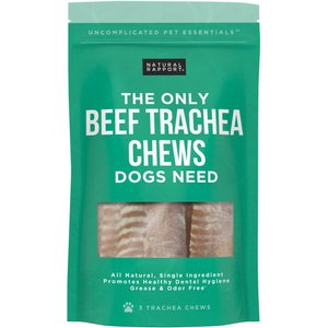 Only Natural Pet Free-Range Beef Trachea Dog Chew, 6-in