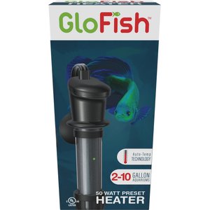 GloFish Submersible Fish Heater, 50-watts
