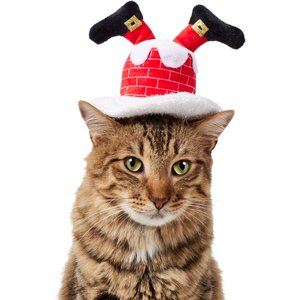 Frisco Down the Chimney Dog & Cat Headpiece, X-Small/Small