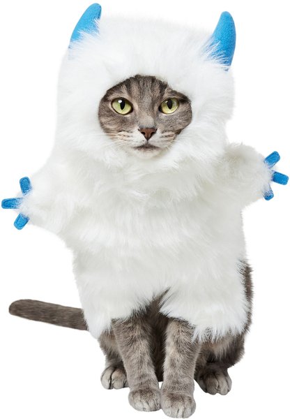 Frisco Front Walking Abominable Snowman Dog & Cat Costume, X-Small slide 1 of 10