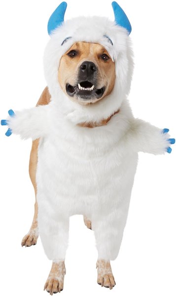 Frisco Front Walking Abominable Snowman Dog & Cat Costume, X-Large slide 1 of 9