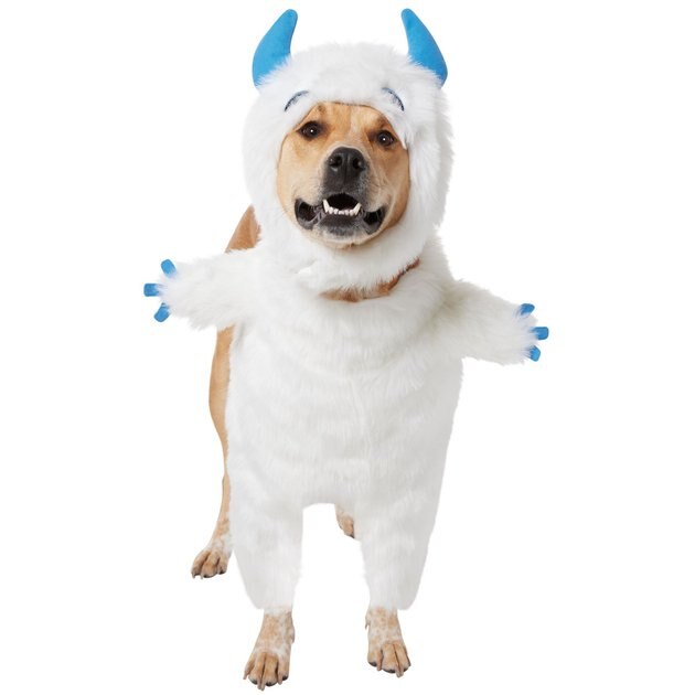 Frisco Front Walking Abominable Snowman Dog & Cat Costume