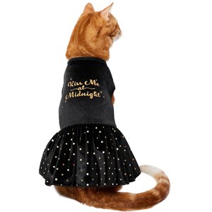 Frisco Kiss Me At Midnight Dog & Cat Dress, X-Small