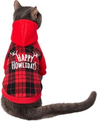 Frisco Happy Holidays Dog & Cat Hoodie, Small
