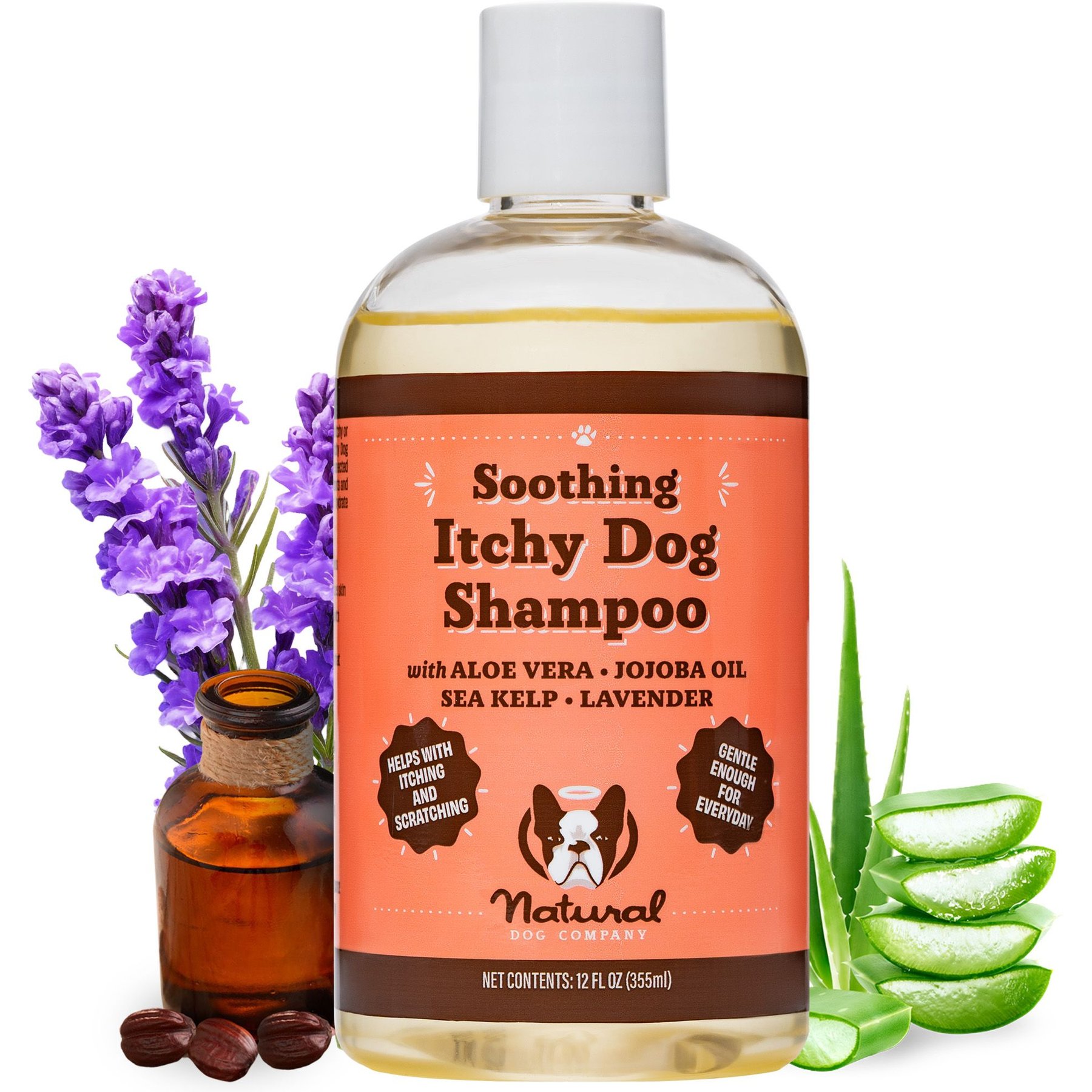 NATURAL DOG COMPANY Itchy Dog Shampoo 12 fl oz bottle Chewy