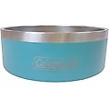 Coleman Stainless Steel Dog Bowl, 42-oz, Teal