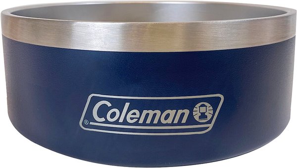 Coleman Stainless Steel Dog Bowl, 42-oz, Indigo slide 1 of 1