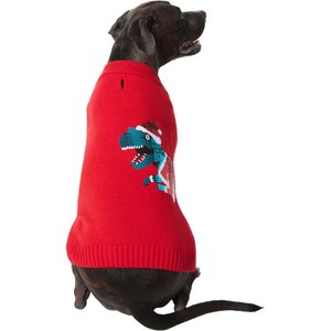 Frisco Dinosaur Dog & Cat Sweater, Large