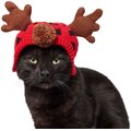 Frisco Buffalo Plaid Antler Dog & Cat Hat, 1 count, X-Small/Small
