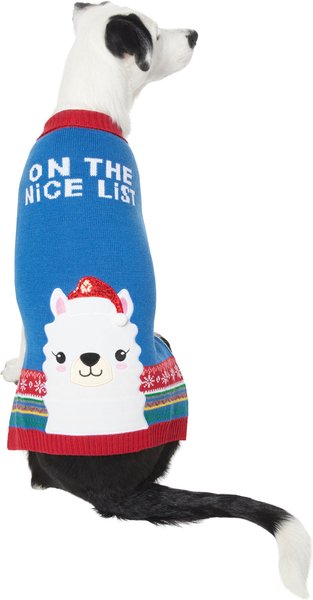 Frisco Festive LLama Dog & Cat Sweater, Medium slide 1 of 7