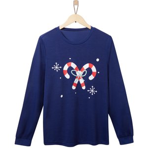 Frisco Snowy Nights Unisex Adult Pajama Jersey Top, X-Large