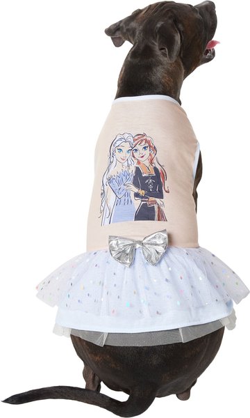 Disney Frozen's Anna & Elsa Dog & Cat Dress, XX-Large slide 1 of 6