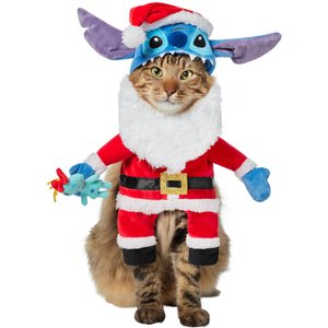 Disney Santa Stitch Walking Dog & Cat Costume, Small