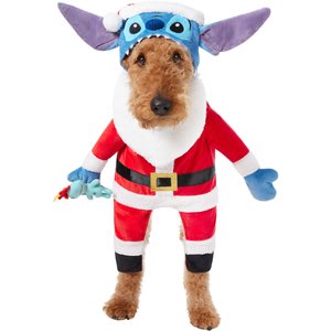 Disney Santa Stitch Walking Dog & Cat Costume, Large