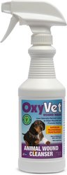 Alpha Tech Pet OXYVET Cat & Dog Wound Wash, 16-oz bottle