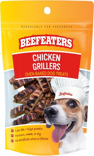 Beefeaters Chicken Grillers Jerky Dog Treat, 2.22-oz bag, case of 12 slide 1 of 2