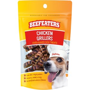 Beefeaters Chicken Grillers Jerky Dog Treat, 2.22-oz bag, case of 12