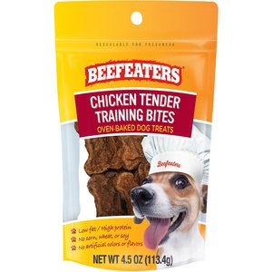 Beefeaters Chicken Tender Training Jerky Dog Treat, 4.5-oz bag