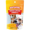 Beefeaters Munchy Chicken Dumbbells Jerky Dog Treat, 2.11-oz bag, case of 12