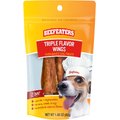 Beefeaters Triple Flavor Wings Jerky Dog Treat, 1.48-oz bag, case of 12