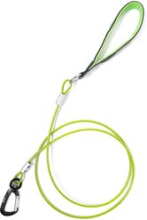 Mighty Paw Stainless Steel Chew Proof Cable Leash, 6-ft long, Green