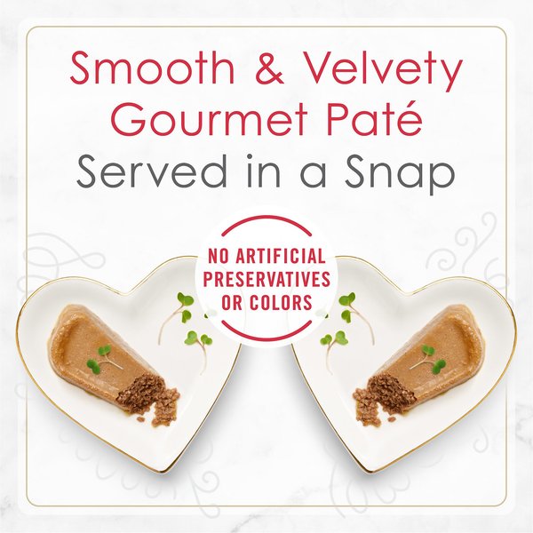 Fancy Feast Gourmet Pate Petites Tender Beef Entree Wet Cat Food