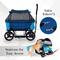 Show in main carousel: Ibiyaya Noah All-Around Beach Wagon Cat & Dog Stroller, Large, Pacific Blue slide 4 of 7