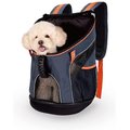 Ibiyaya Ultralight Pro Backpack Cat & Dog Carrier, Small, Navy Blue