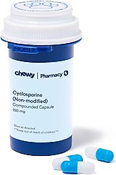 Cyclosporine Compounded (Non-modified) Capsule for Dogs & Cats, 150-mg, 1 capsule