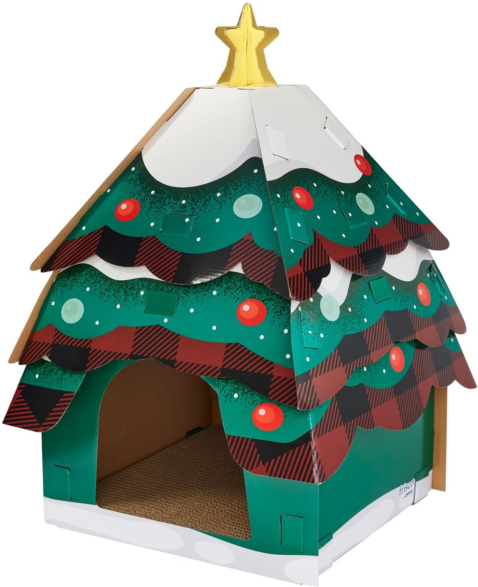 Cat house clearance christmas tree