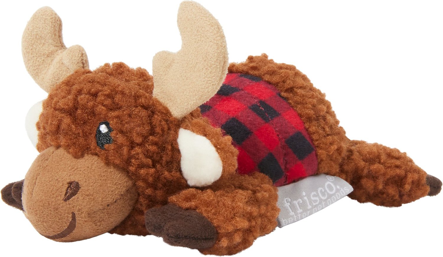 moose squeaky dog toy