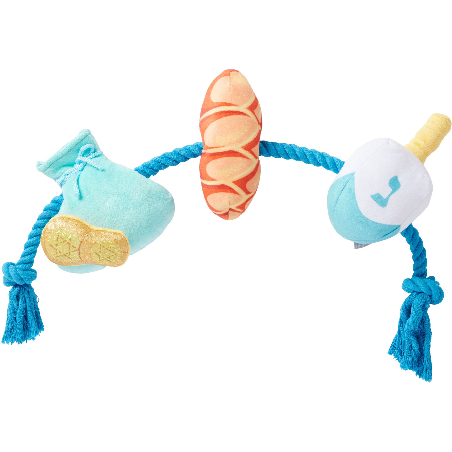 Frisco Summer Fun Plush & Rope Popsicle Dog Toy