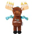 Frisco Hanukkah "Happy Pawnukkah" Moose Plush Squeaky Dog Toy, Medium