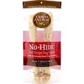 Earth Animal No-Hide Large Rolls Long Lasting Natural Rawhide Alternative Beef Recipe Chew Dog Treats, 2 count