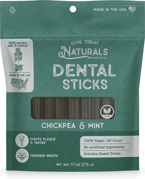 Dog Treat Naturals Dental Superfood Veggie Fresh All Stages Natural Chews Sticks Dog Treats, 20 count slide 1 of 2