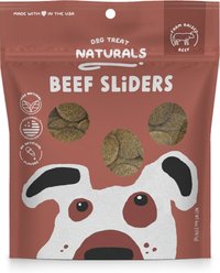 Dog Treat Naturals Beef Sliders Fresh All Stages Natural Chew Dog Treats, 6-oz bag