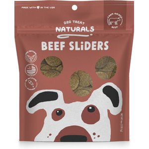 Dog Treat Naturals Beef Sliders Fresh All Stages Natural Chew Dog Treats, 6-oz bag