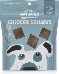 Dog Treat Naturals Chicken Fresh All Stages Natural Chews Squares Dog Treats, 6-oz bag