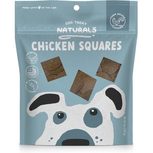 Dog Treat Naturals Chicken Fresh All Stages Natural Chews Squares Dog Treats, 6-oz bag