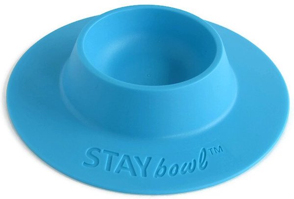 Wheeky Pets STAYbowl Small Pet Tip-Proof Bowl, Small, Sky Blue slide 1 of 8