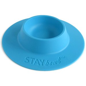 Wheeky Pets STAYbowl Small Pet Tip-Proof Bowl, Small, Sky Blue