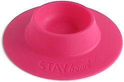 Wheeky Pets STAYbowl Small Pet Tip-Proof Bowl, Small, Fuchsia