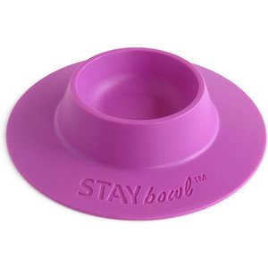Wheeky Pets STAYbowl Small Pet Tip-Proof Bowl, Small, Lilac