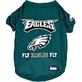 Pets First NFL Dog & Cat Raglan Jersey, Philadelphia Eagles, Medium